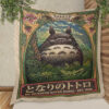 My Neighbor Totoro Studio Ghibli EST 1988 Christmas Gifts Lover Blanket