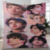 BTS Fanart Film All Members Jungkook Rap Monster Thank You For The Memories Ver10 Christmas Gift Lover Blanket