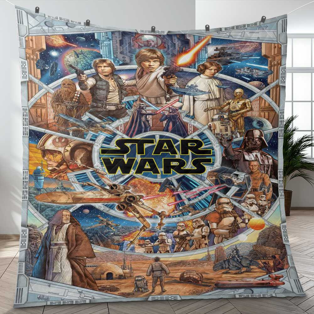Star Wars Movies 123 Christmas Gift Lover Blanket Star Wars Movies 123 Christmas Gift Lover Blanket