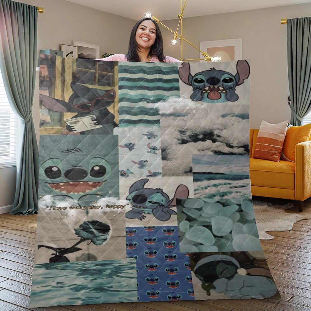 Disney Lilo And Stitch Cute Christmas Gift Blanket Disney Lilo And Stitch Cute Christmas Gift Blanket