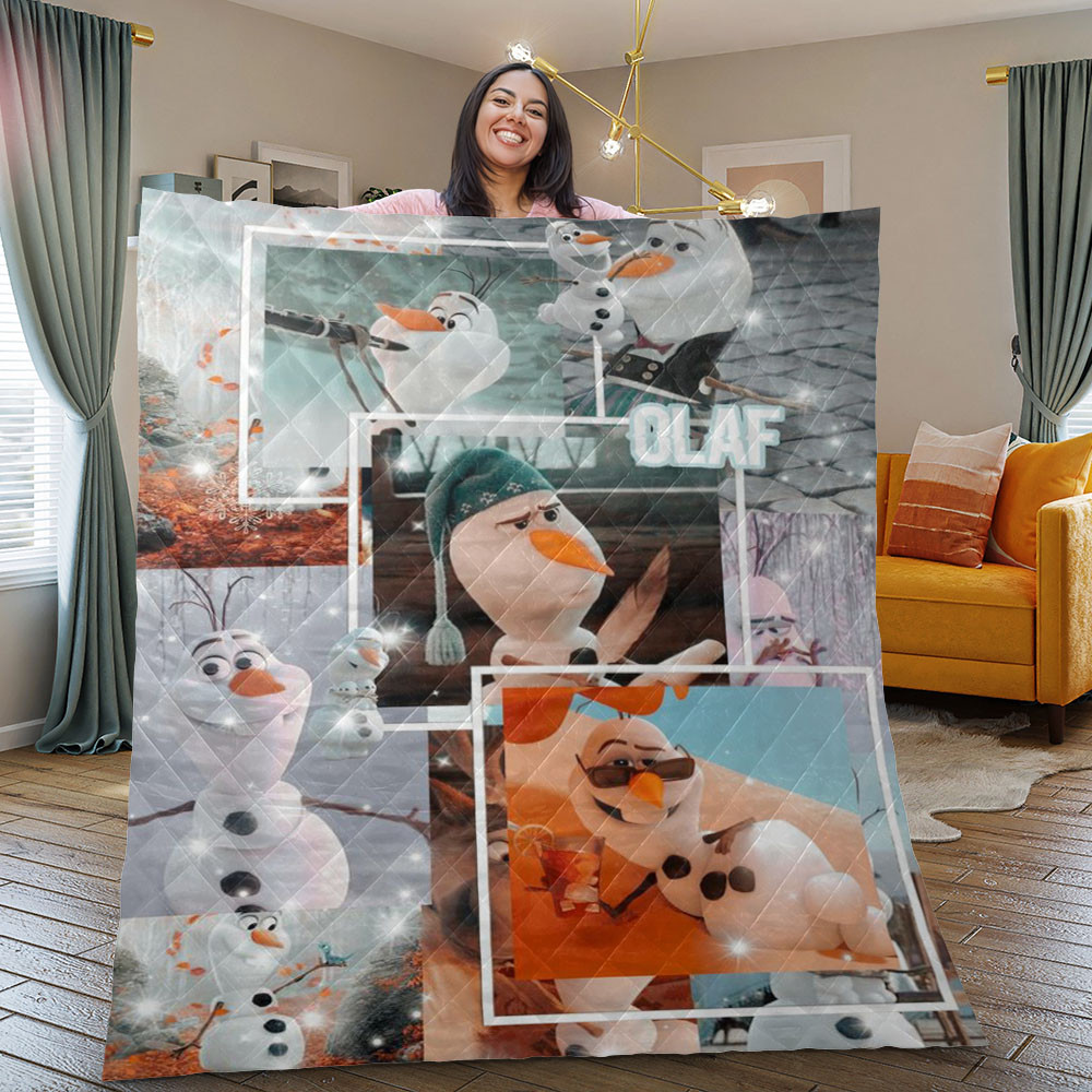 Disney Frozen Olaf So Cute Christmas Gift Blanket Disney Frozen Olaf So Cute Christmas Gift Blanket