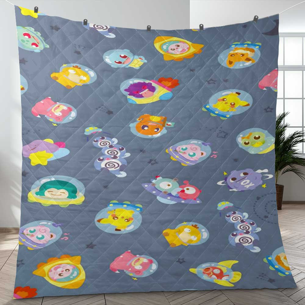 Monster Pokemon Games Chibi Christmas Gift Lover Blanket Monster Pokemon Games Chibi Christmas Gift Lover Blanket