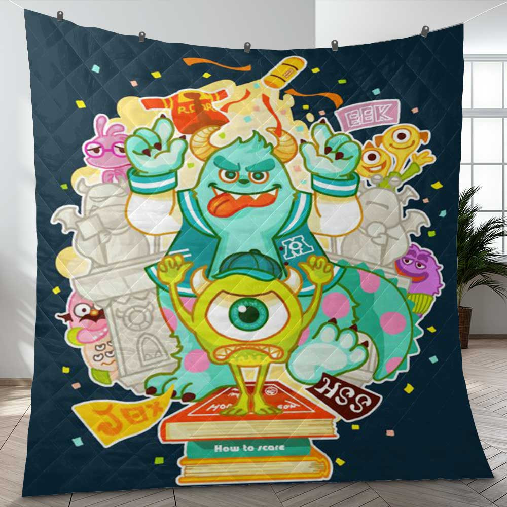 Monsters Inc Comedy Film Disney Cartoon Christmas Gift Lover Blanket Monsters Inc Comedy Film Disney Cartoon Christmas Gift Lover Blanket