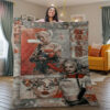 Harley Quinn Christmas Gift Lover Blanket