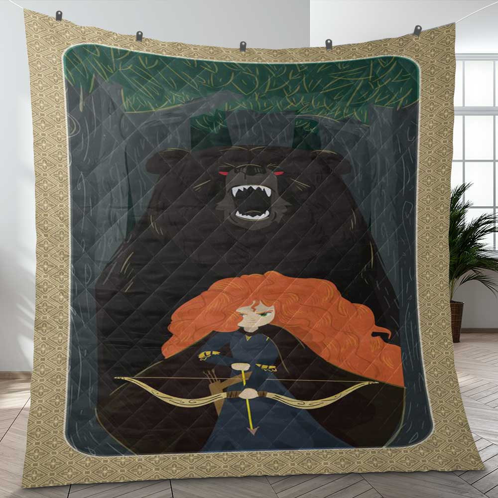 Disney Brave Pixar Animation Studios Cartoon Ver 2 Christmas Gift Lover Blanket Disney Brave Pixar Animation Studios Cartoon Ver 2 Christmas Gift Lover Blanket