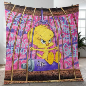 Lovely Tweety Looney Tunes Flims Ver2 Christmas Gift Lover Blanket