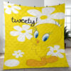 Lovely Tweety Love Daisy Looney Tunes Flims Ver5 Christmas Gift Lover Blanket