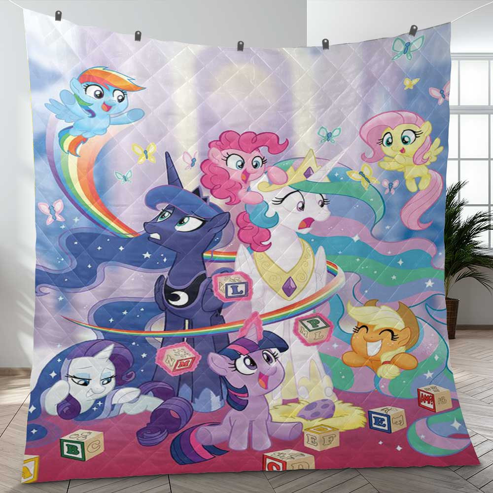 My Little Pony Friendship Is Magic TV Show Christmas Gift Lover Blanket My Little Pony Friendship Is Magic TV Show Christmas Gift Lover Blanket