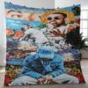 Mac Miller Wpap Pop Art Thank You For The Memories Ver3 Christmas Gift Lover Blanket