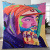 Mac Miller Wpap Pop Art Thank You For The Memories Ver6 Christmas Gift Lover Blanket