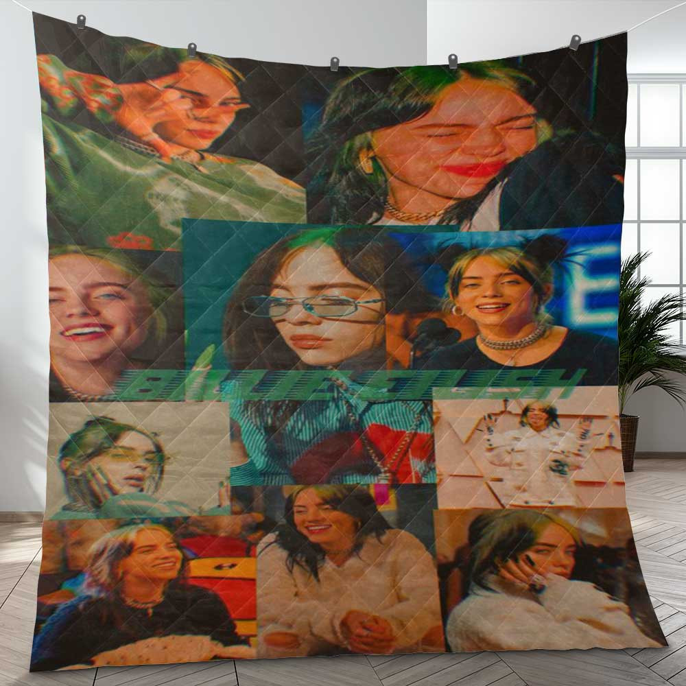 Billie Eilish Thank You For The Memories Christmas Gift Lover Blanket Billie Eilish Thank You For The Memories Christmas Gift Lover Blanket