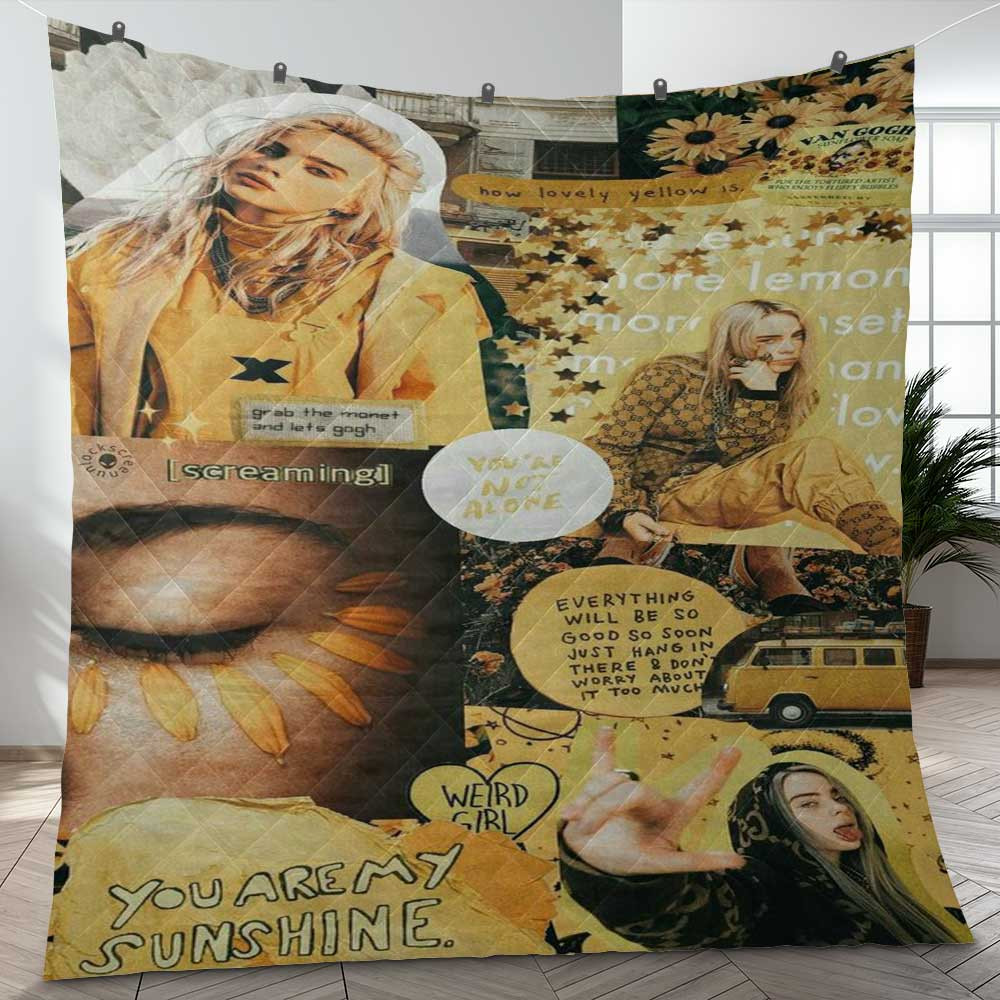 Billie Eilish Thank You For The Memories Ver6 Christmas Gift Lover Blanket Billie Eilish Thank You For The Memories Ver6 Christmas Gift Lover Blanket