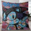 Cool Sonic Games Hip Hop Never Die Christmas Gift Lover Blanket