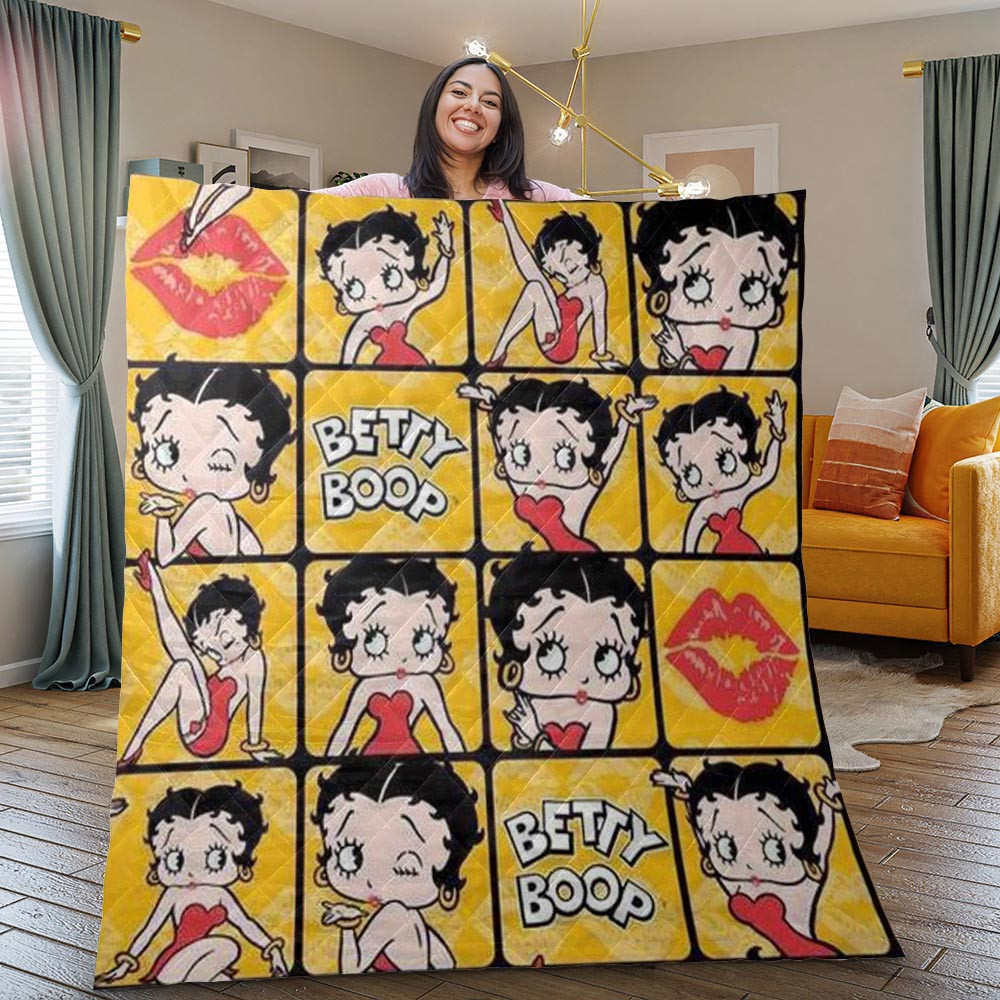 Betty Boop I Love Betty Boop Christmas Gifts Lover Blanket 2 Betty Boop I Love Betty Boop Christmas Gifts Lover Blanket 2