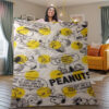 Peanuts Snoopy And Charlie Brown Best Loved Christmas Gifts Lover Blanket