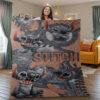 Disney Lilo And Stitch Cute Lover Christmas Gifts Blanket