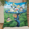 Funny Amazing Adventure Doraemon Nobita And Friends Manga Christmas Gifts Lover Blanket