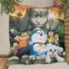 Funny Amazing Adventure Doraemon Nobita And Friends Manga 208 Christmas Gifts Lover Blanket