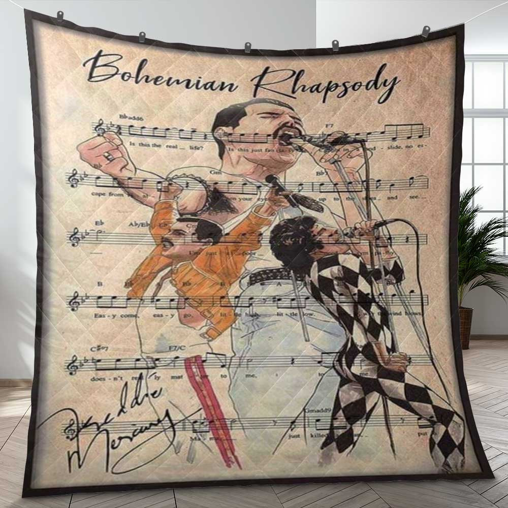 Bohemian Rhapsody Queen Rock Band Christmas Gifts Lover Blanket Bohemian Rhapsody Queen Rock Band Christmas Gifts Lover Blanket