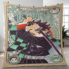 Kamado Tanjiro Kimetsu no Yaiba Anime A123 Gifts Lover Blanket