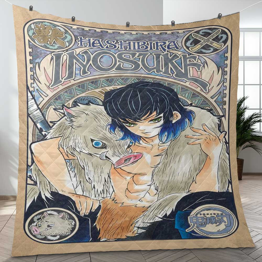 Hashibira Inosuke Kimetsu no Yaiba Anime A123 Gifts Lover Blanket Hashibira Inosuke Kimetsu no Yaiba Anime A123 Gifts Lover Blanket
