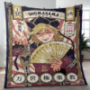 Douma Sama Kimetsu no Yaiba Anime A123 Gifts Lover Blanket