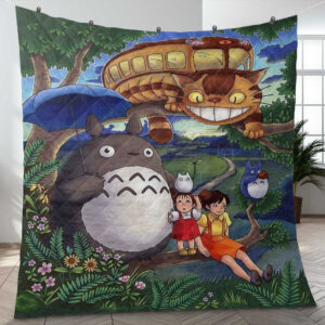 My Neighbor Totoro Studio Ghibli Anime A123 Gifts Lover Blanket