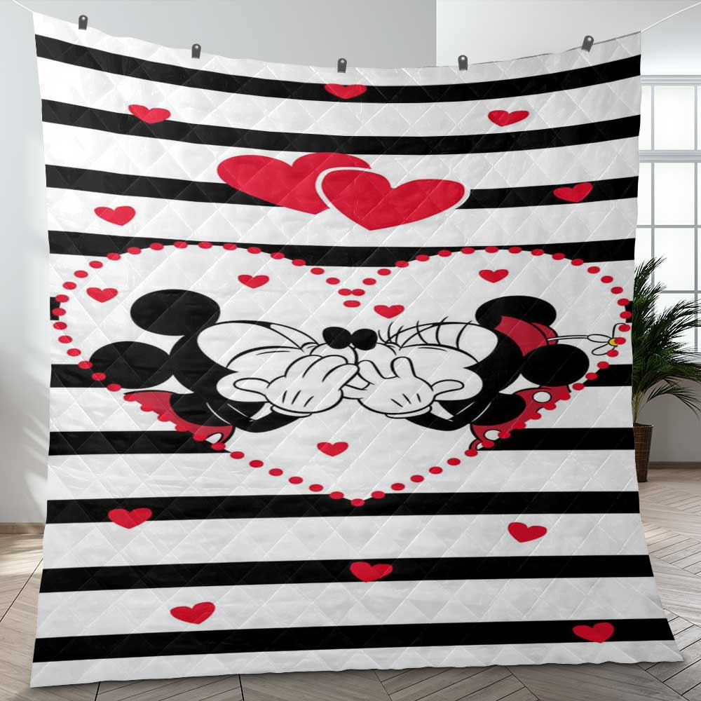 Sweet Love Couple Mickey Mouse Minnie Mouse Disney Cartoon A12 Gifts Lover Blanket Sweet Love Couple Mickey Mouse Minnie Mouse Disney Cartoon A12 Gifts Lover Blanket