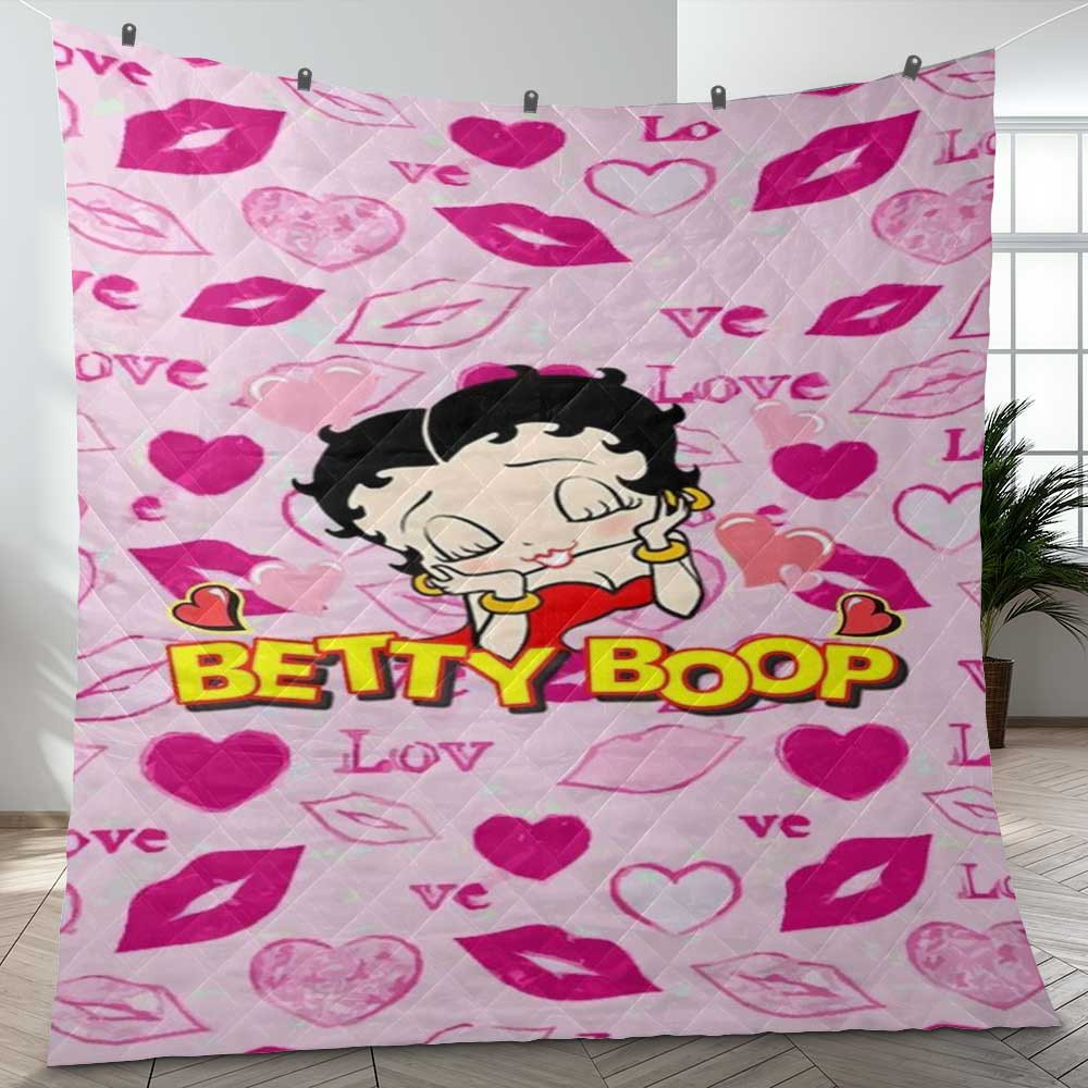 Betty Boop Kiss Love Gifts Lover Blanket Betty Boop Kiss Love Gifts Lover Blanket