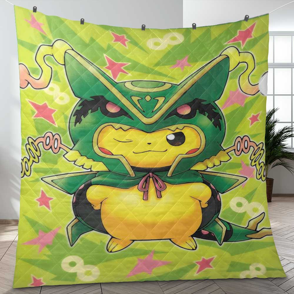 Cute Pikachu Pokemon Evolution TV Cartoon Gifts Lover Blanket Cute Pikachu Pokemon Evolution TV Cartoon Gifts Lover Blanket