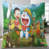 Doraemon Nobita And Friends Summer Gifts Lover Blanket