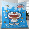 Lovely Doraemon Japanese manga series Ver3 Gifts Lover Blanket
