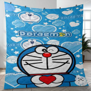 Lovely Doraemon Japanese manga series Ver5 Gifts Lover Blanket