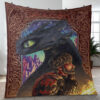 Night fury toothless How to Train Your Dragon Ver2 Gift Lover Blanket