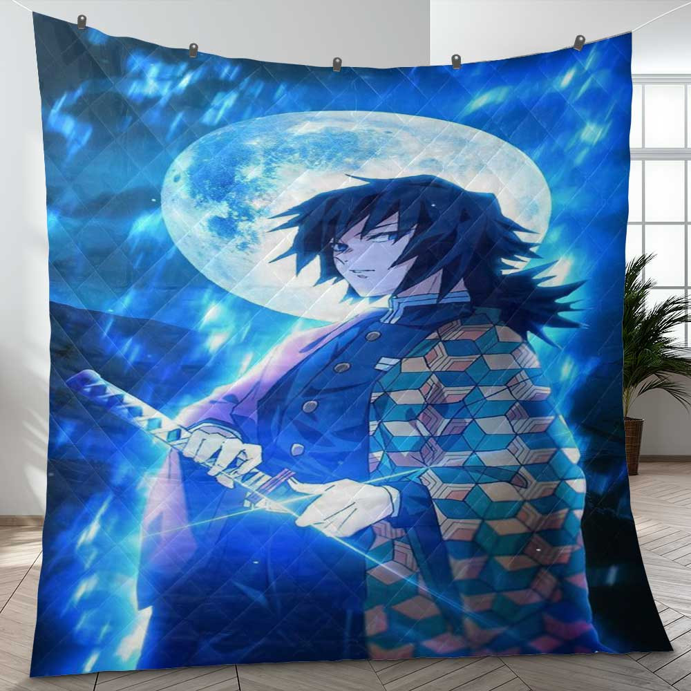 Giyu Tomioka Dark Night Neon Wiki Kimetsu No Yaiba Anime Gift Lover Blanket Giyu Tomioka Dark Night Neon Wiki Kimetsu No Yaiba Anime Gift Lover Blanket