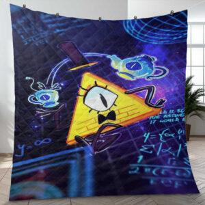 Bill Cipher Gravity Falls The Love God Disney Cartoon Ver3 Gifts Lover Blanket