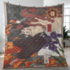 Rengoku Kyojuro Anime Kimetsu No Yaiba Gift Lover Blanket
