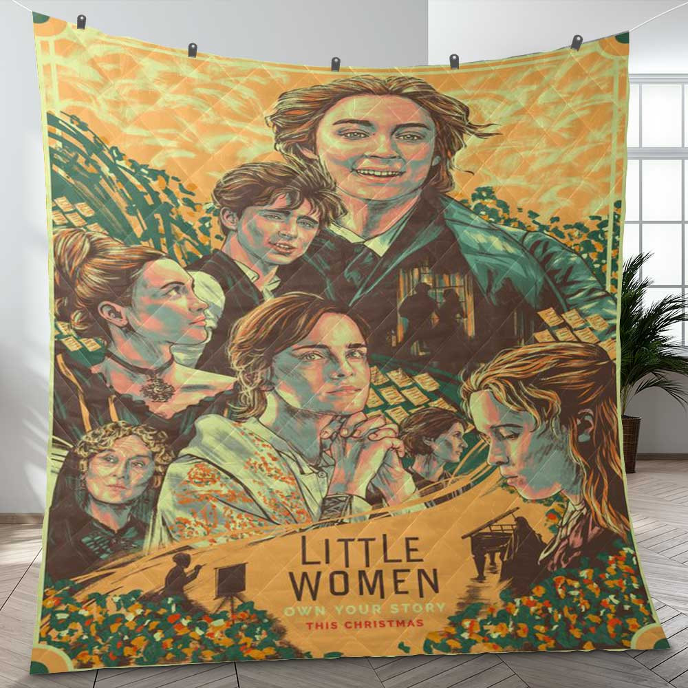 Little Women This Christmas Movie Own Your Story Ver3 Gifts Lover Blanket Little Women This Christmas Movie Own Your Story Ver3 Gifts Lover Blanket