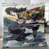 Giyu Tomioka Demon Slayer Kimetsu no Yaiba Wiki Run Anime Gift Lover Blanket