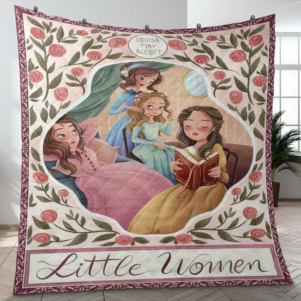Little Women This Christmas Movie Own Your Story Ver6 Gifts Lover Blanket Little Women This Christmas Movie Own Your Story Ver6 Gifts Lover Blanket