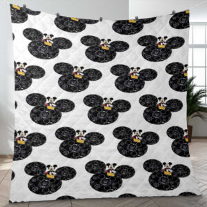 Funny Mickey Mouse Cartoon Disney Gift Lover Blanket