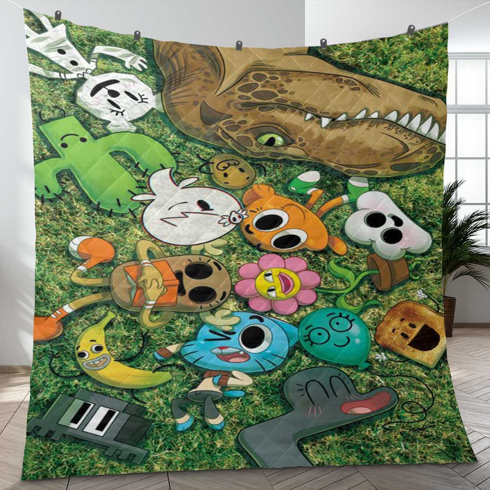 The Amazing World of Gumball With Friend Cartoon Gifts Lover Gifts Lover Blanket The Amazing World of Gumball With Friend Cartoon Gifts Lover Gifts Lover Blanket