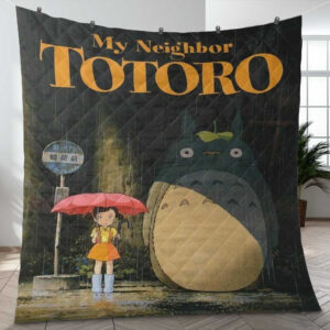 My Neighbor Totoro Studio Ghibli Anime Ver5 Gift Fan Blanket