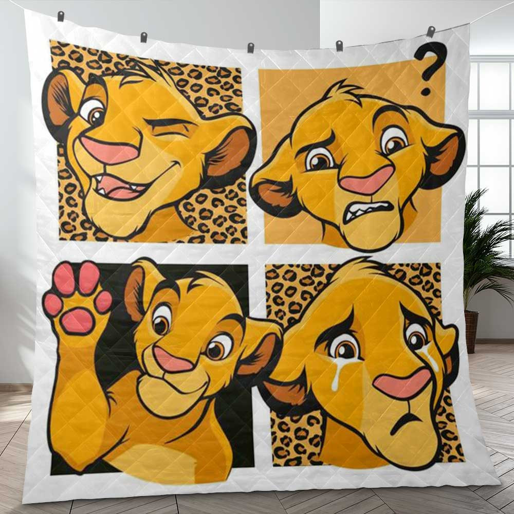 Simba The Lion King Disney Cartoon Gifts Lover Blanket Simba The Lion King Disney Cartoon Gifts Lover Blanket