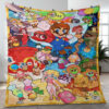 Hello Summer Super Mario Lucky Game Ver3 Gift Lover Blanket