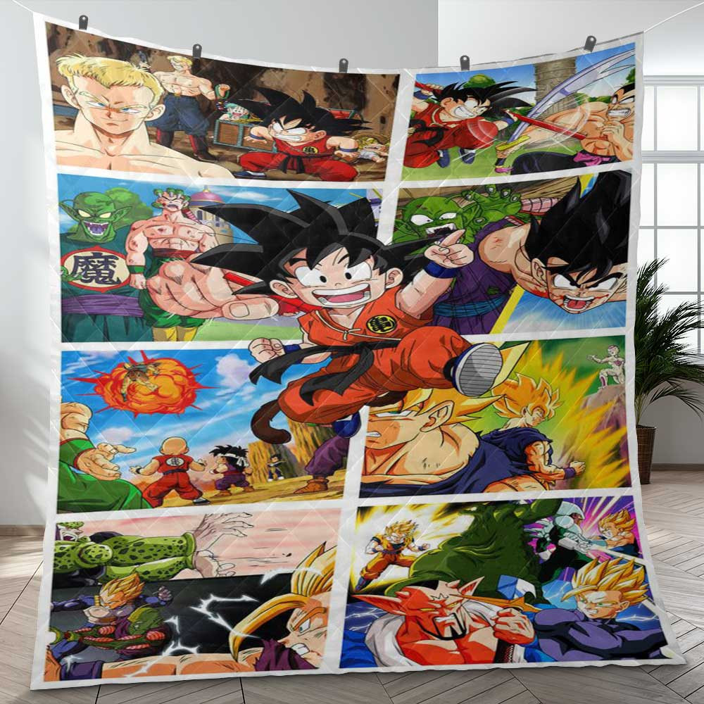 Son Goku Dragon Ball Manga Ver2 Gift Lover Blanket Son Goku Dragon Ball Manga Ver2 Gift Lover Blanket