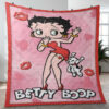 Happy Valentines Day Betty Boop Kiss Love Gifts Lover Blanket
