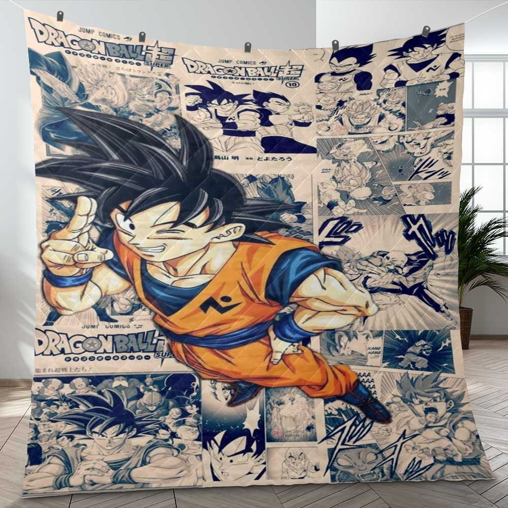Son Goku Dragon Ball Manga Ver6 Gift Lover Blanket Son Goku Dragon Ball Manga Ver6 Gift Lover Blanket