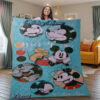 Mickey Mouse Disney Cartoon Gifts Lover Blanket