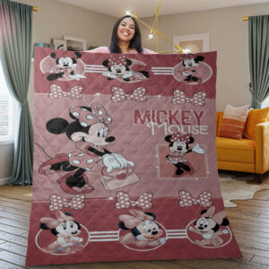 Minnie Mouse Disney Cartoon Gifts Lover Blanket 3
